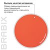 BRABIX Fancy MG-201W, пластик белый, ткань, оранжевое фото 9