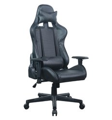 Офисное кресло BRABIX GT Carbon GM-115, две подушки, экокожа, черное фото 1