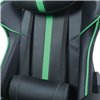 BRABIX GT Carbon GM-120, две подушки, экокожа, черное/зеленое фото 10