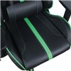 BRABIX GT Carbon GM-120, две подушки, экокожа, черное/зеленое фото 11
