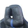 BRABIX GT Carbon GM-120, две подушки, экокожа, черное/синее фото 9