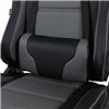 BRABIX GT Racer GM-100, две подушки, экокожа, черное/серый фото 12