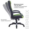 BRABIX Premium Rapid GM-102, экокожа/ткань, черное/зеленое фото 10