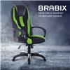 BRABIX Premium Rapid GM-102, экокожа/ткань, черное/зеленое фото 12