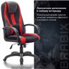 BRABIX Premium Rapid GM-102, экокожа/ткань, черное/красное фото 10