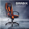 BRABIX Premium Rapid GM-102, экокожа/ткань, черное/оранжевое фото 9