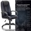 BRABIX Premium Rapid GM-102, экокожа/ткань, черное/серое фото 9