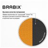 BRABIX Smart MG-313, сетка/ткань, оранжевое/черное фото 15