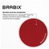 BRABIX Spring MG-307, сетка/ткань, черное/красное фото 9