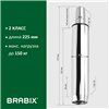 Газлифт BRABIX A-140 стандартный, ХРОМ, длина в открытом виде 413 мм, d50 мм, класс 2 фото 8