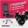 Колеса (ролики) BRABIX для кресла мягкие, резиновые, КОМПЛЕКТ 5 шт., шток d - 11 мм фото 13