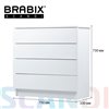 Комод BRABIX "Scandi CM-001", 750х330х730 мм, 4 ящика, ЛДСП, белый, 641900 фото 6