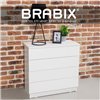 Комод BRABIX "Scandi CM-001", 750х330х730 мм, 4 ящика, ЛДСП, белый, 641900 фото 8