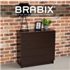 Комод BRABIX "Scandi CM-001", 750х330х730 мм, 4 ящика, ЛДСП, венге, 641902 фото 8