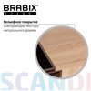 Комод BRABIX "Scandi CM-001", 750х330х730 мм, 4 ящика, ЛДСП, дуб сонома, 641901 фото 3