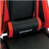 BRABIX Hunter GM-130, две подушки, экокожа, черное/красное фото 10
