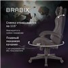 BRABIX Striker GM-121, синхромеханизм, 2 подушки, экокожа/велюр, черное фото 18