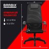 BRABIX Premium Ultimate EX-800 пластик, плотная двойная сетка Х2, черное фото 22