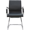 Riva Chair Hugo 6003-3 черный, хром, экокожа фото 2