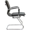 Riva Chair Hugo 6003-3 черный, хром, экокожа фото 3
