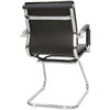 Riva Chair Hugo 6003-3 черный, хром, экокожа фото 4