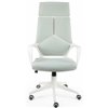Riva Chair Iq Rv 8989 светло-серое, белый пластик, ткань фото 2