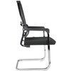Riva Chair lone D201 черное, хром, спинка сетка фото 3