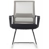 Riva Chair Mint 1029CB серый/черный, сетка/ткань, хром фото 2