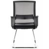 Riva Chair Mint 1029CB черный, сетка/ткань, хром фото 5