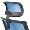 Riva Chair Mint 1029HB синий/черный, сетка/ткань, хром фото 8