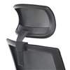 Riva Chair Mint 1029HB черный, сетка/ткань, хром фото 8