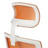 Riva Chair Mint 1029HW оранжевый/серый, сетка/ткань, белый пластик, хром фото 8