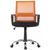 Riva Chair Mint 1029MB оранжевый/черный, сетка/ткань, хром фото 2