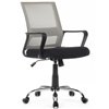 Riva Chair Mint 1029MB серый/черный, сетка/ткань, хром фото 1