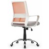 Riva Chair Mint 1029MW оранжевый/серый, сетка/ткань, белый пластик, хром фото 4