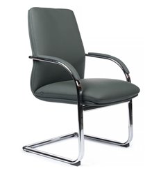 Офисное кресло RV DESIGN Pablo-CF C2216-1 зеленый, алюминий, кожа фото 1