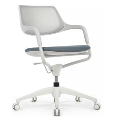 Компьютерное кресло RV DESIGN Scroll HY-813D серый, сетка/ткань фото 1