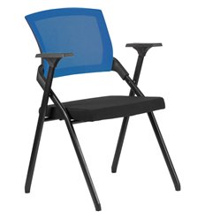 Riva Chair Seat M2001 синий/черный, сетка/ткань фото 1