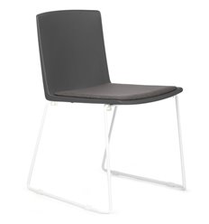 Кресло для посетителя RV DESIGN Simple X-19 серый/белый фото 1