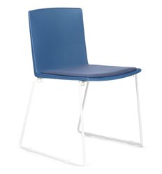 Дизайнерское кресло RV DESIGN Simple X-19 темно-синий/белый фото 1