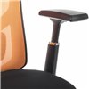 Riva Chair Step A2320 оранжевый/черный, сетка/ткань, хром фото 14