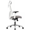 Riva Chair Step AW2320 серый, сетка/ткань, хром, белый пластик фото 3