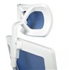 Riva Chair Step AW2320 синий/серый, сетка/ткань, хром, белый пластик фото 8