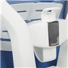 Riva Chair Step AW2320 синий/серый, сетка/ткань, хром, белый пластик фото 9