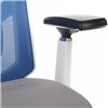 Riva Chair Step AW2320 синий/серый, сетка/ткань, хром, белый пластик фото 10