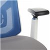 Riva Chair Step AW2320 синий/серый, сетка/ткань, хром, белый пластик фото 11