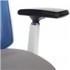 Riva Chair Step AW2320 синий/серый, сетка/ткань, хром, белый пластик фото 12