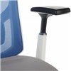 Riva Chair Step AW2320 синий/серый, сетка/ткань, хром, белый пластик фото 13