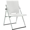 трансформер Riva Chair Form 1821 белый пластик, хром, складной фото 1