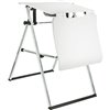 трансформер Riva Chair Form 1821 белый пластик, хром, складной фото 2